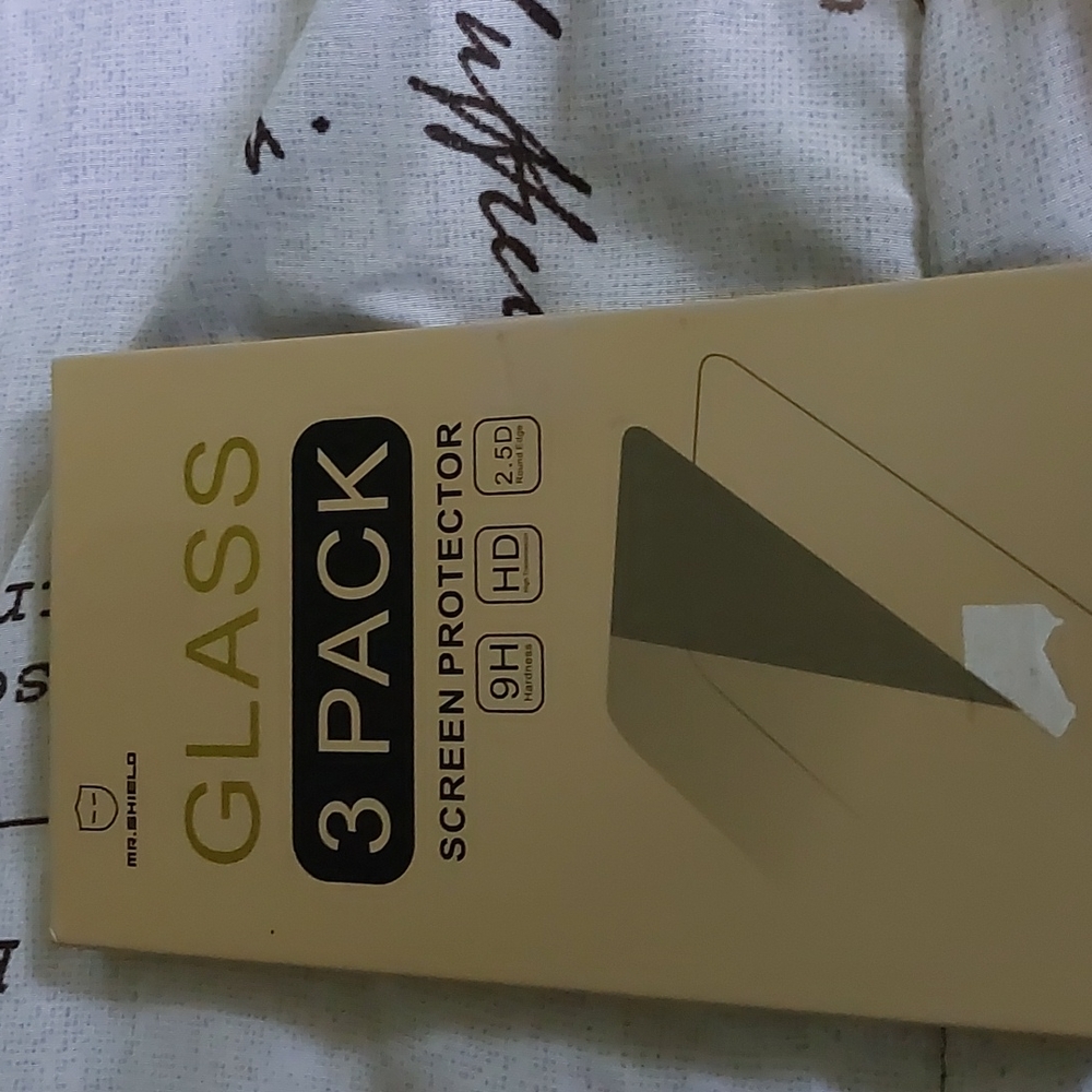 Glass 3 pack screen protectors